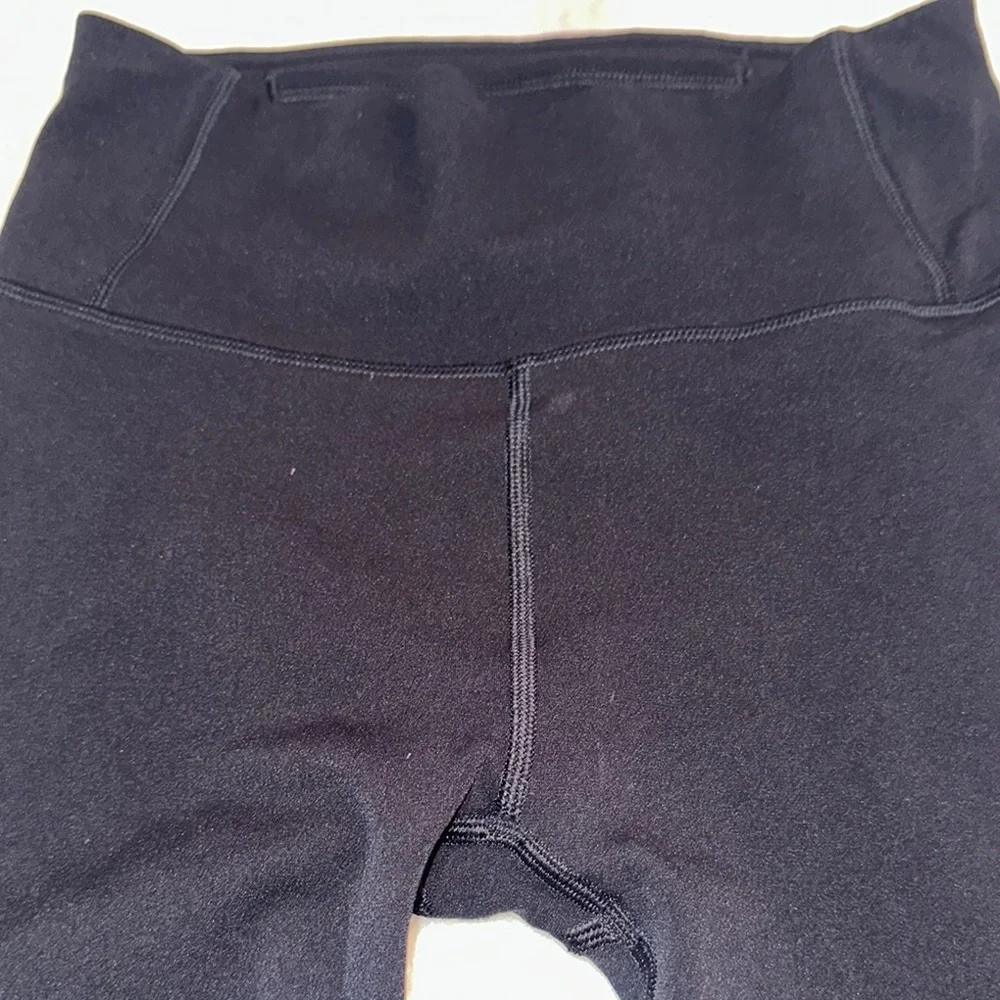 lululemon athletica‎ Black Leggings See Trough Size 4 Essential Bottoms
